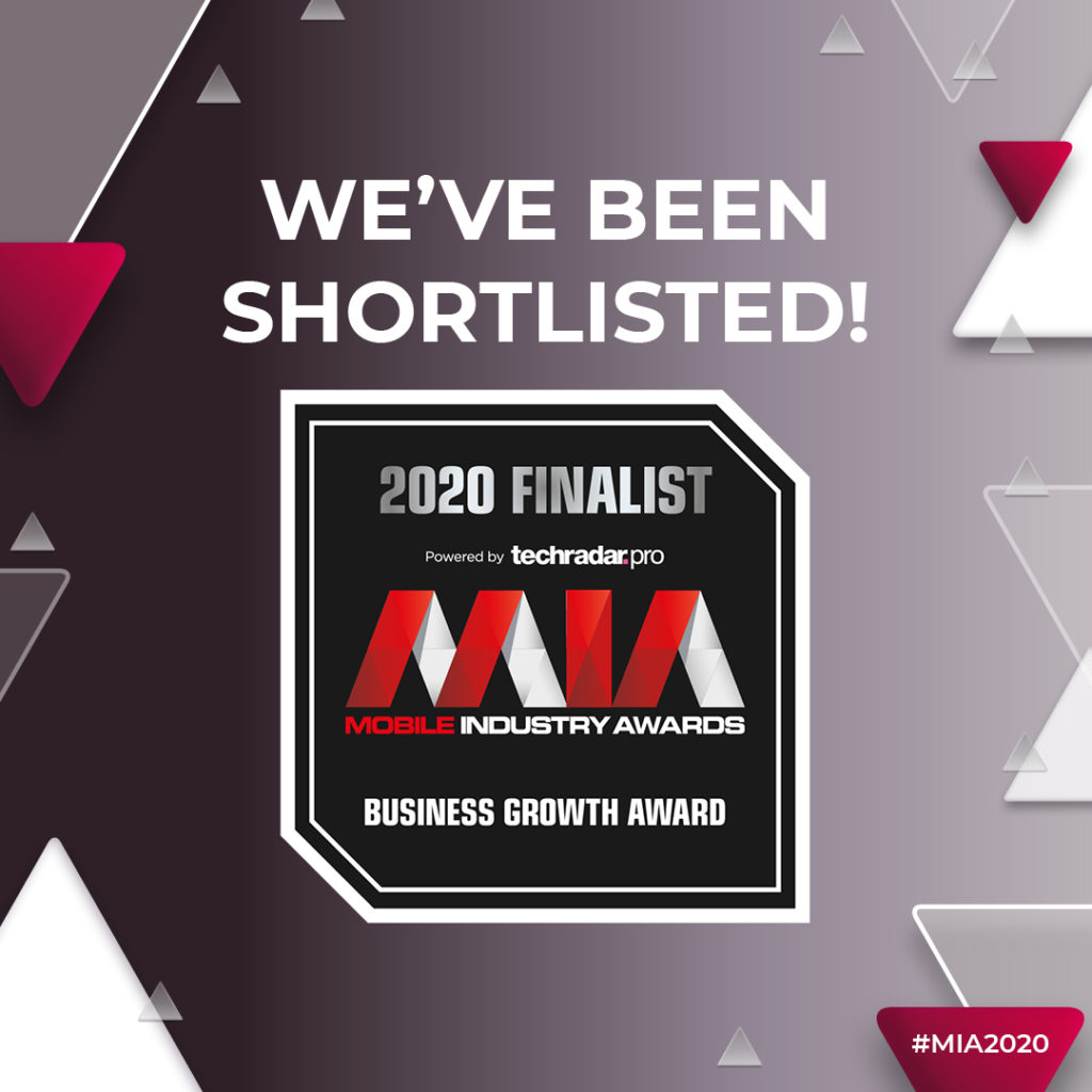mobile industry awards 2020 business growth award finalist