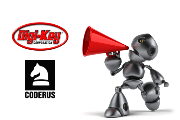 coderus joins digikey international partner programme