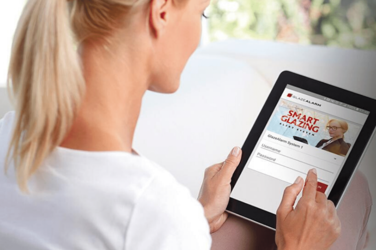 glaze alarm app and controller case study hero