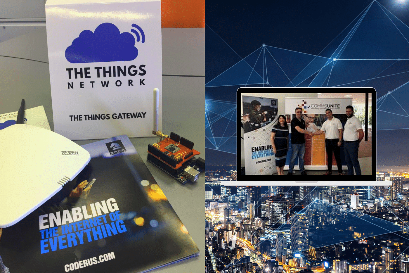 the things network gateway lorawan mapper plus application case study large