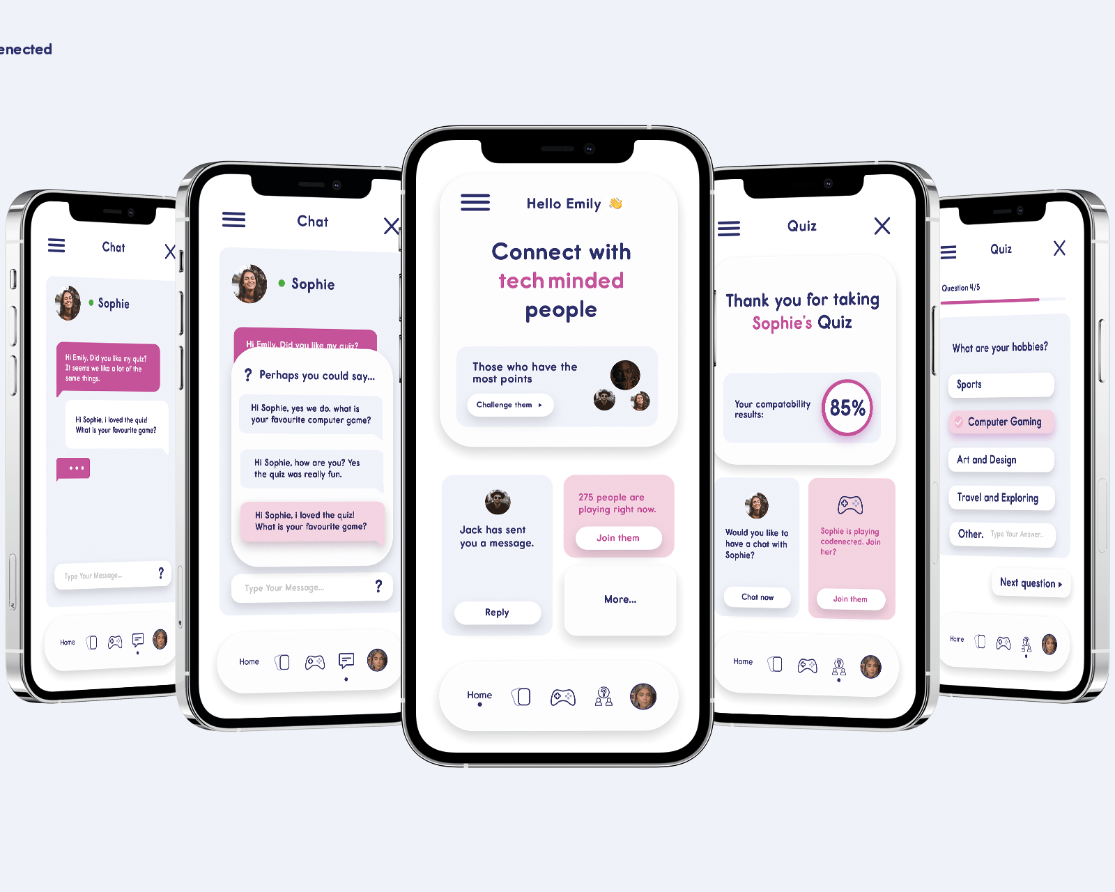 codenected dating app case study hero image