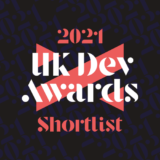 coderus uk dev awards shortlist 2021 logo