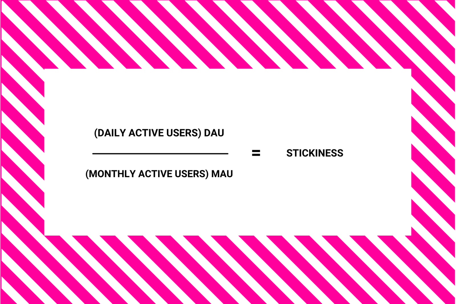 stickiness formula